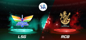 lucknow super giants vs royal challengers bengaluru standings