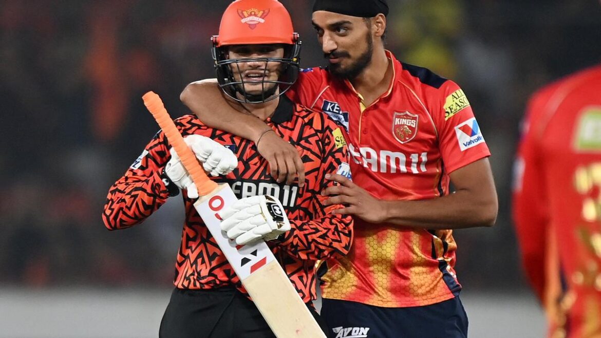 sunrisers hyderabad vs punjab kings timeline