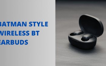 Rs 125 Only on TheSpark Shop Batman Style Wireless BT Earbuds