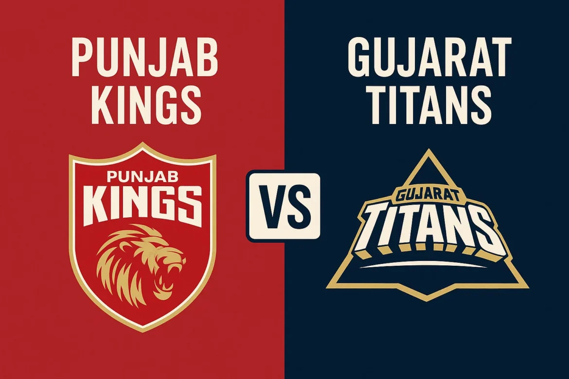 punjab kings vs gujarat titans timeline