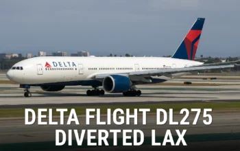 delta flight dl275 diverted lax