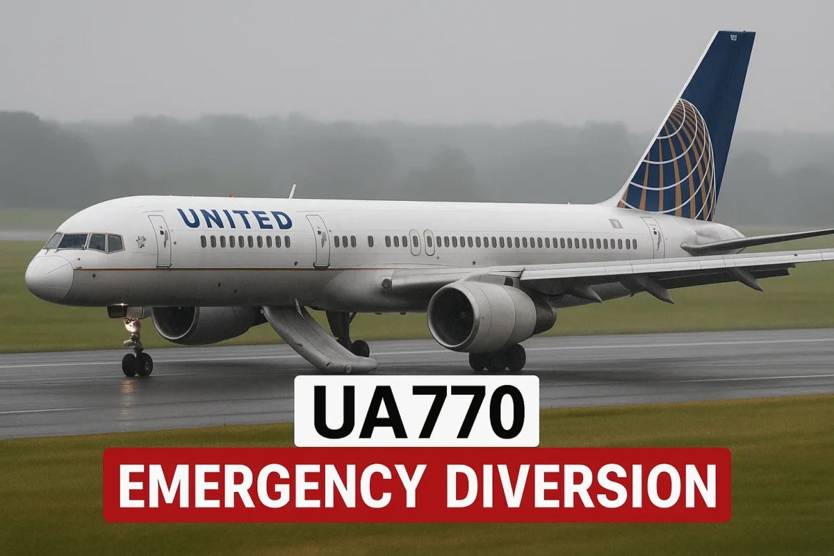 United Airlines Flight UA770 Emergency Diversion: Safety First in Action