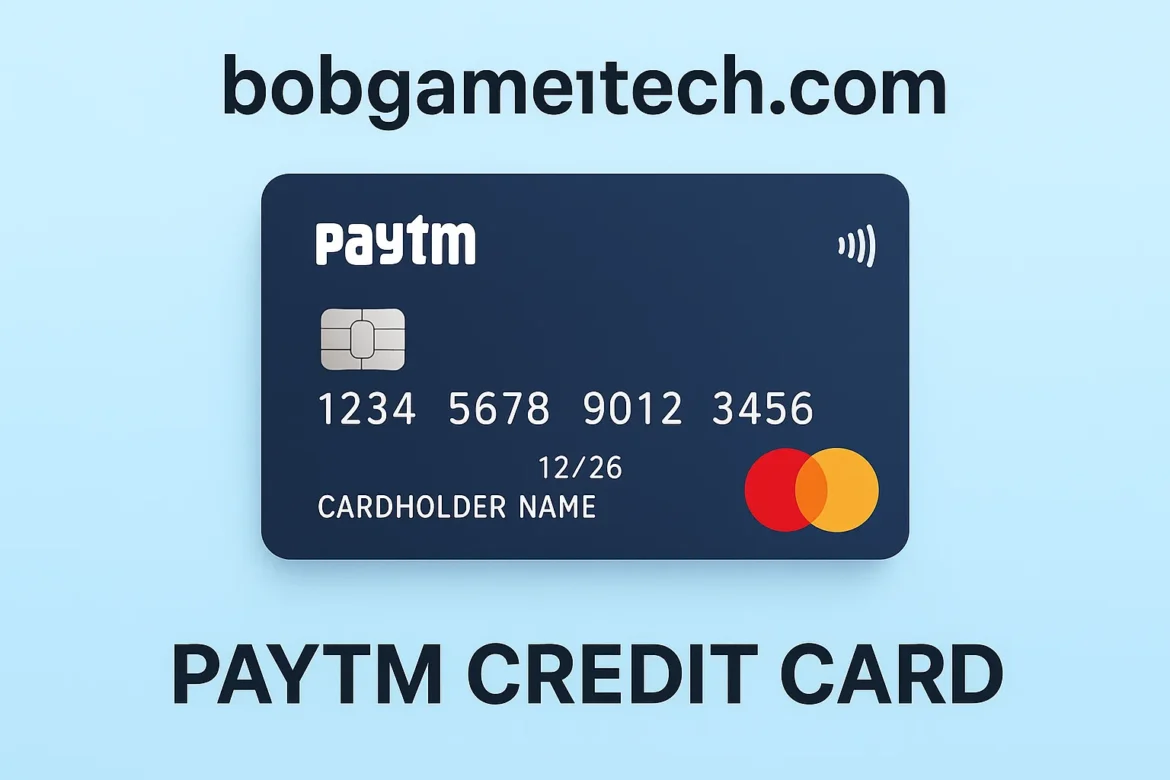 Is Bobgametech.com Paytm Credit Card Legit or a Scam? Full Guide