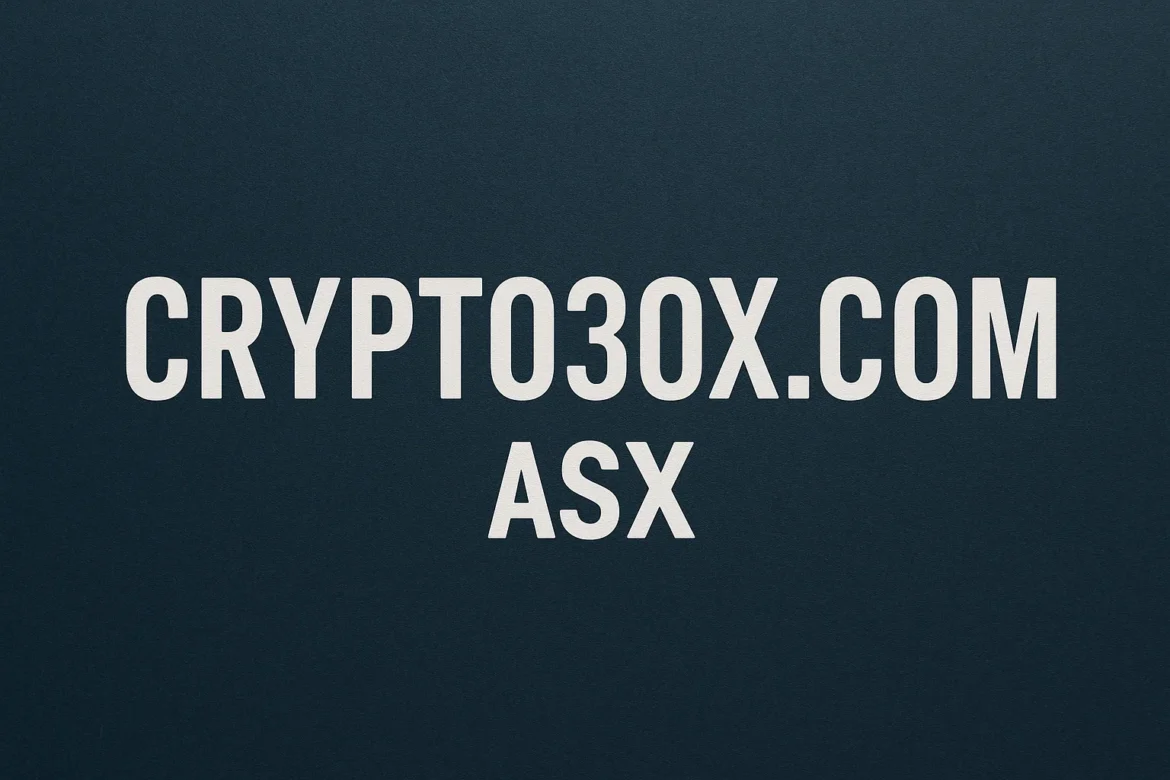 Crypto30x.com ASX Review: Opportunities and Risks for Investors