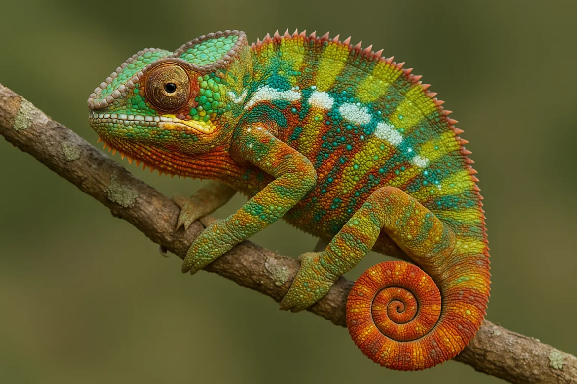 Chameleónovité: Unique Reptiles of Adaptation and Mystery
