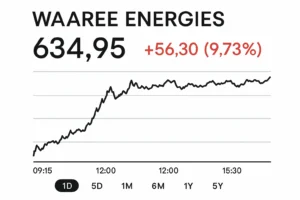 waaree energies share price